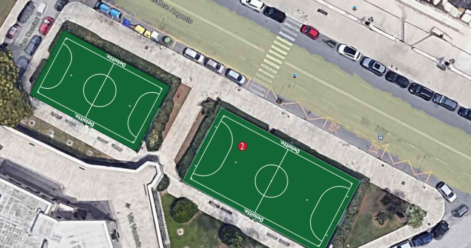 19-01-26 presentata la riqualifcazione dei campetti intitolati a Miche Fazio grazie alla sponsorizzazione di Deloitte_render