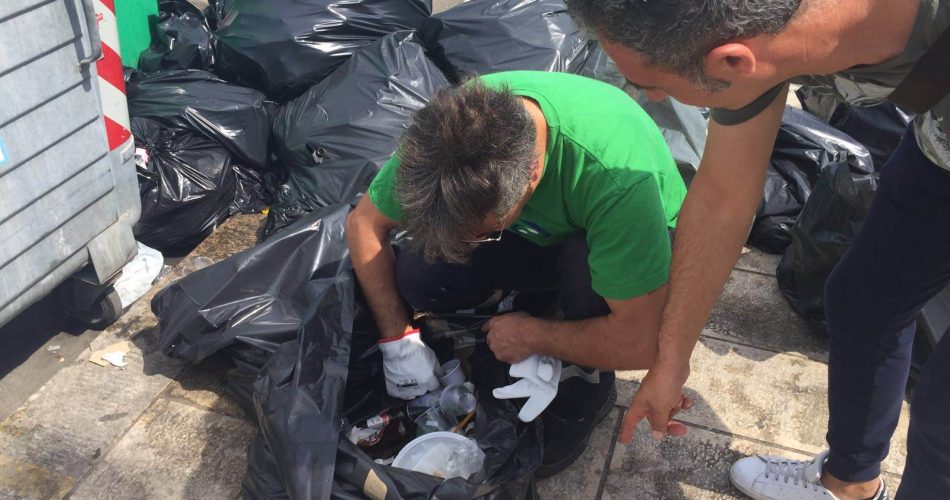 Rifiuti Abbandonati Lungomare Nazario Sauro