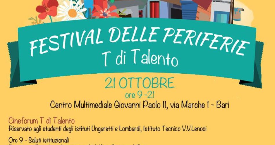 Festival Delle Periferie Locandina