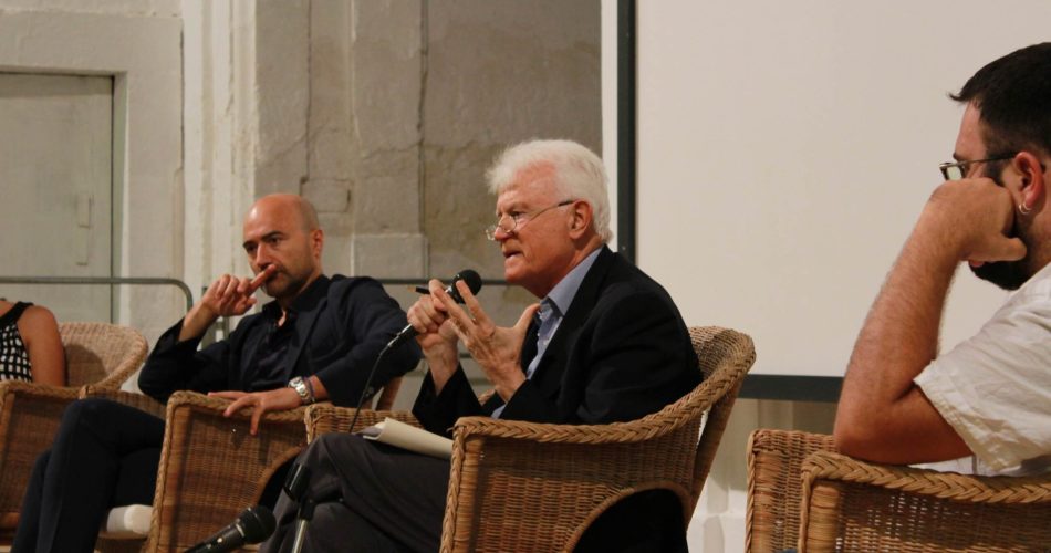 Un momento della presentazione al Cineporto