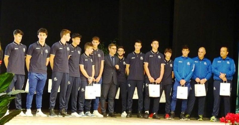 La selezione pugliese premiata al Gran galà dello sport Coni