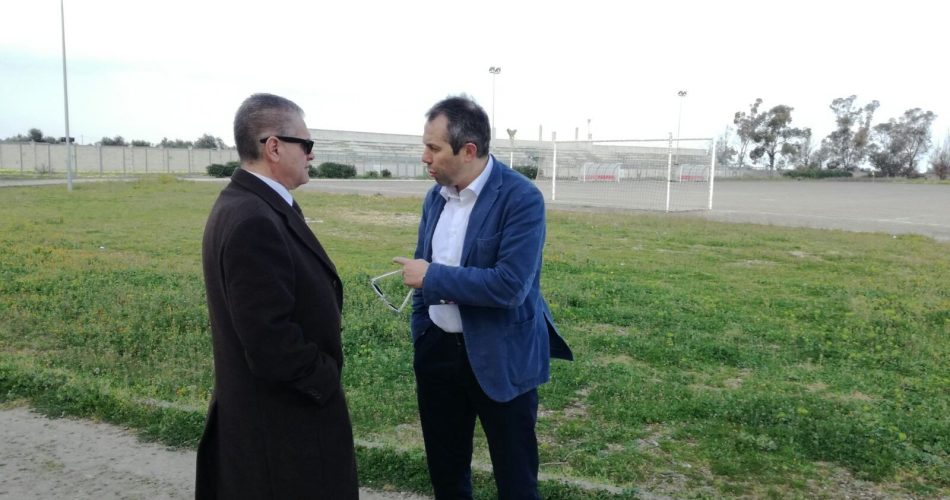 Giancaspro e il sidnaco Depalma a Giovinazzo