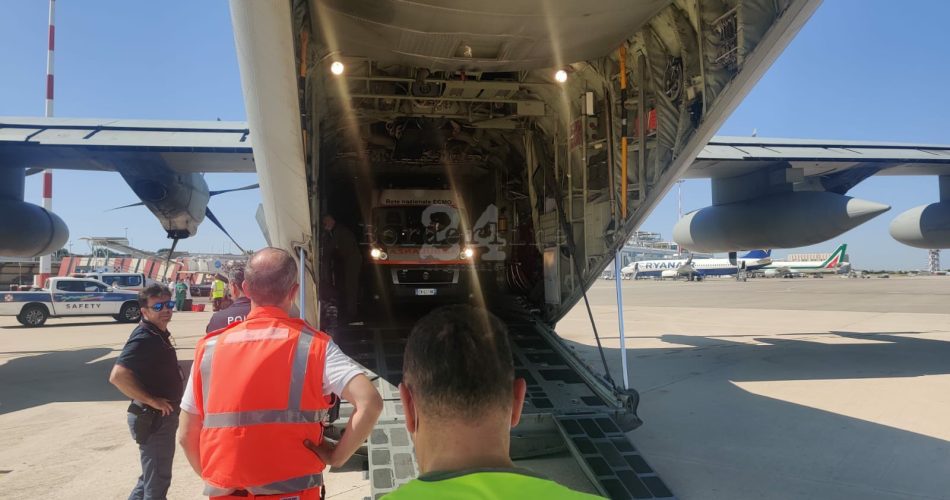 volo ambulanza