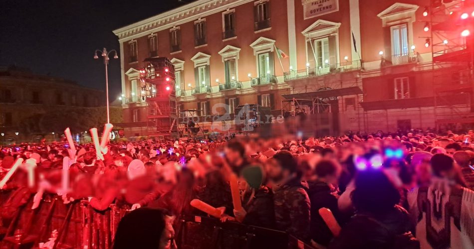capodanno palco bari