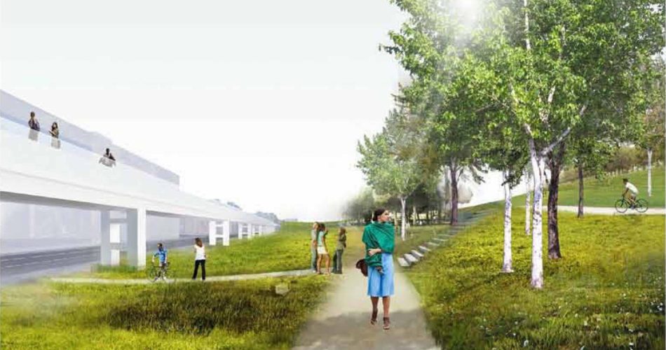 21-07-21 progetto Nodo verde finanziato per 100 milioni di euro dal bando ministeriale Qualità dell’abitare_render 1