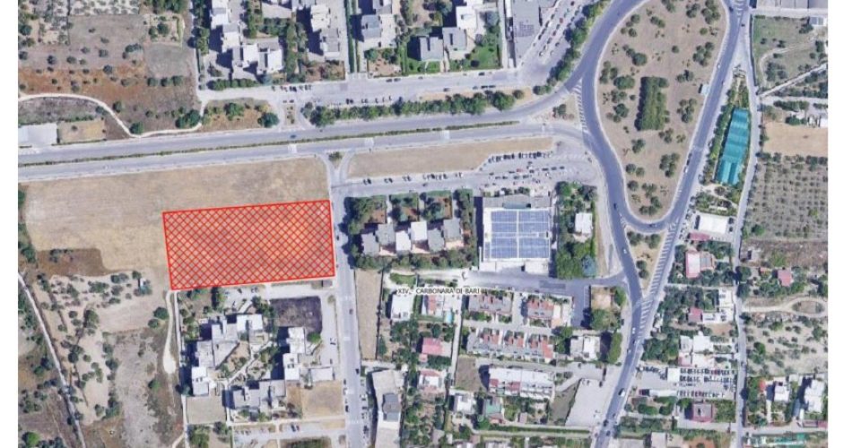 21-11-25 ammissione a finanziamento del nuovo Centro comunale di raccolta di Carbonara_geolocalizzazione