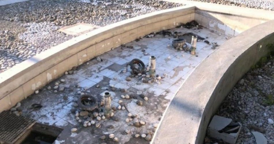 fontana piazza giulio cesare