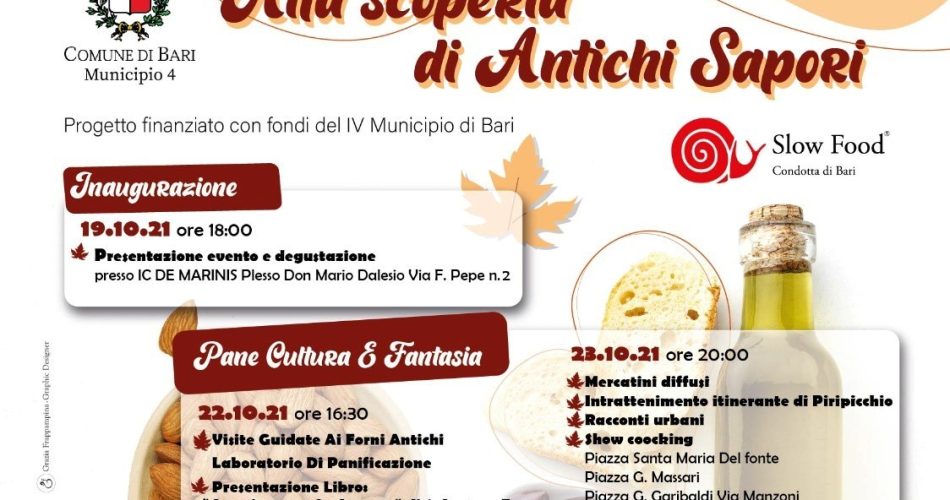 22-10-21 “Alla scoperta di antichi sapori”_locandina