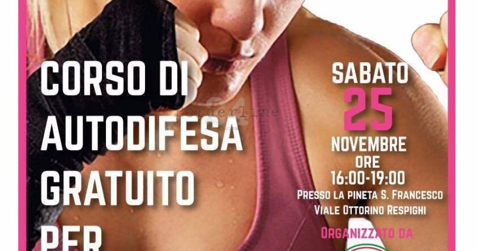 locandina difesa personale