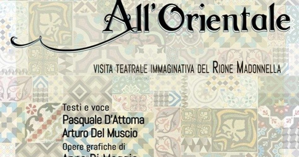 24-07-17 All'Orientale - visita guidata reading teatrale video arte_locandina