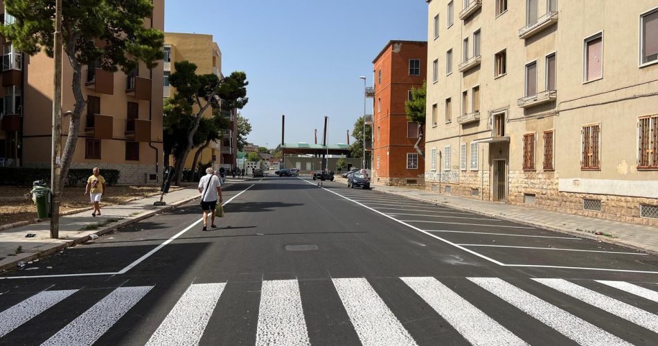 24-07-23 al via i lavori per la realizzazione della nuova segnaletica in via Pitagora (1)