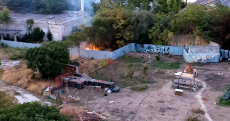 incendio parco gargasole