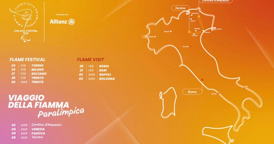 26-02-26 viaggio fiamma paralimpica
