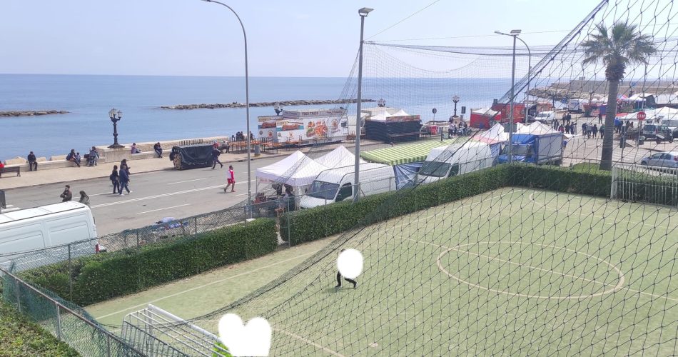 recinzione campetto muraglia