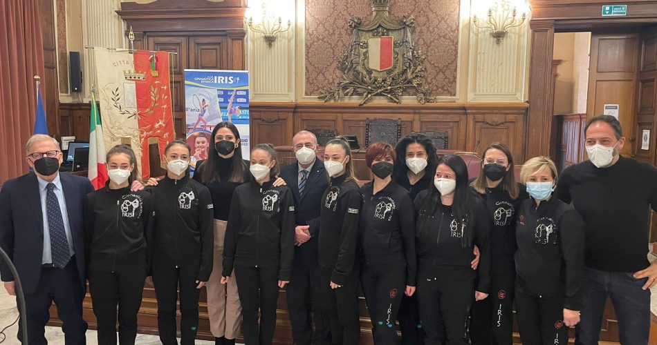 28-02-22 presentato oggi il campionato italiano di ginnastica ritmica previsto per il 5 e 6 marzo al Palaflorio di Bari_2