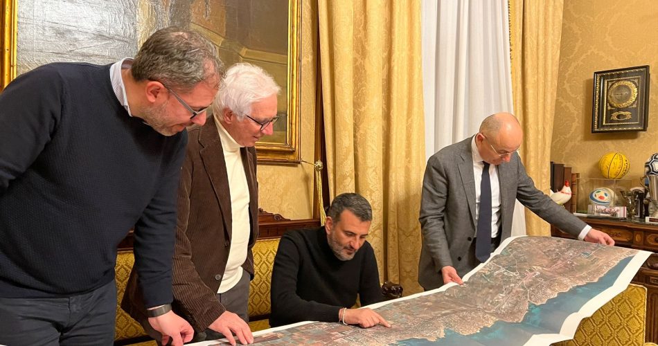 28-02-23 ANAS accoglie la richiesta dei sindaci per salvaguardare gli impianti di illuminazione nel tratto della SS16 tra Bari e Mola_l'incontro 1