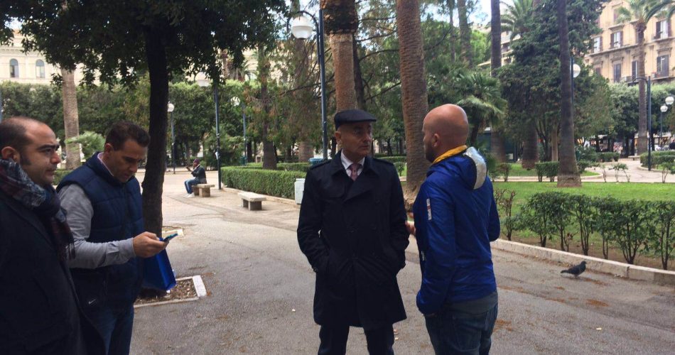 Sopralluogo Ass Galasso Piazze Umberto E C Battisti