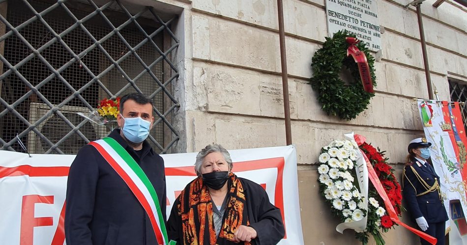 28-11-21 - 44° anniversario dell’omicidio di Benedetto Petrone