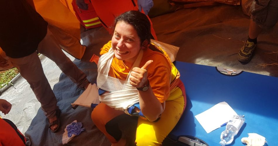 foto soccorso alpino e speleologico Puglia