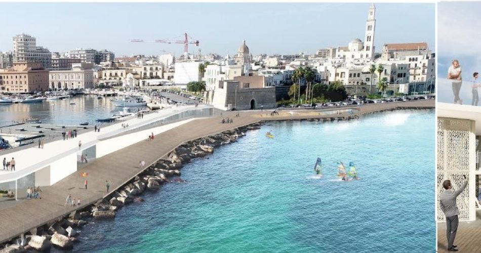 30-08-23 waterfront città vecchia - avvio allestimenti del cantiere