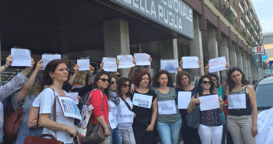 Un precedente sit in del Coordinamento, tenutosi il 9 giugno