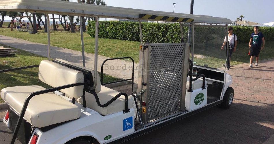 golf car torre quetta disabili