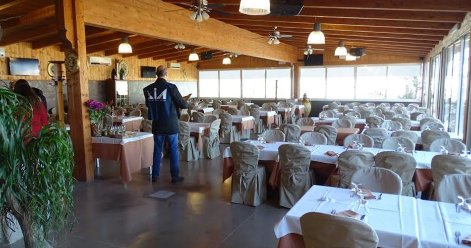 Interno pizzeria sequestrata