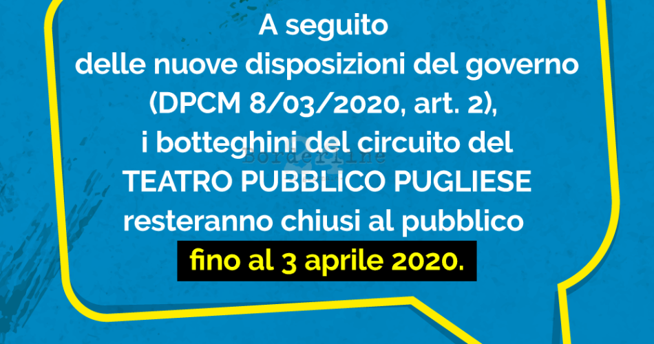 BOTTEGHINI teatro pubblico pugliese