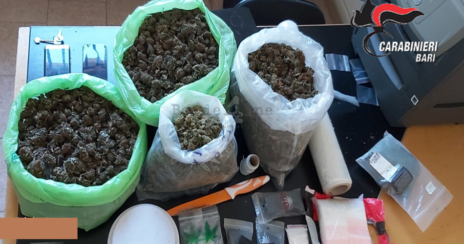 Bari - RM due arresti detenzione e spaccio.3