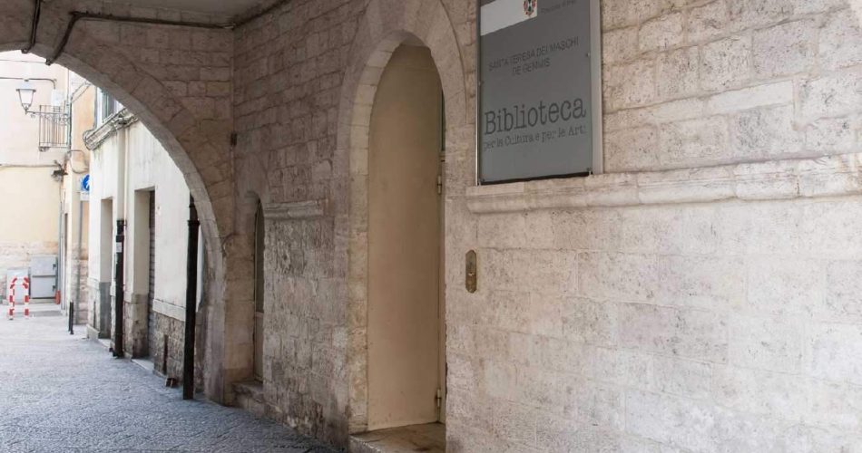 Biblioteca De Gemmis_ingresso