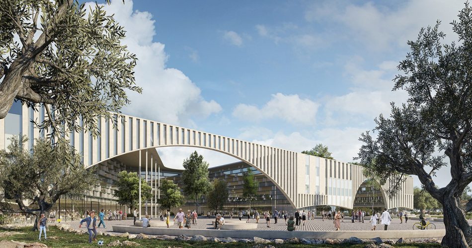 rendering ospedale andria