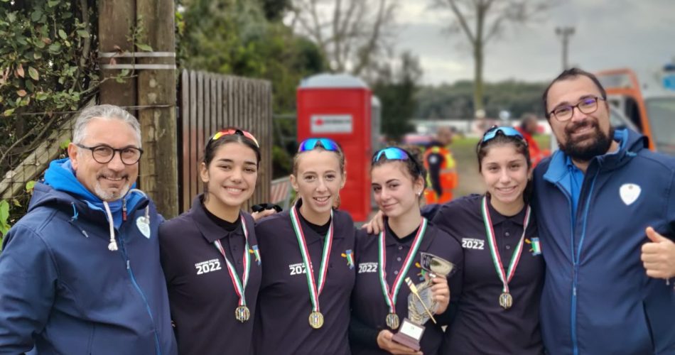 Canottaggio - Gran fondo, oro CC Barion quattro di coppia U17 femminile