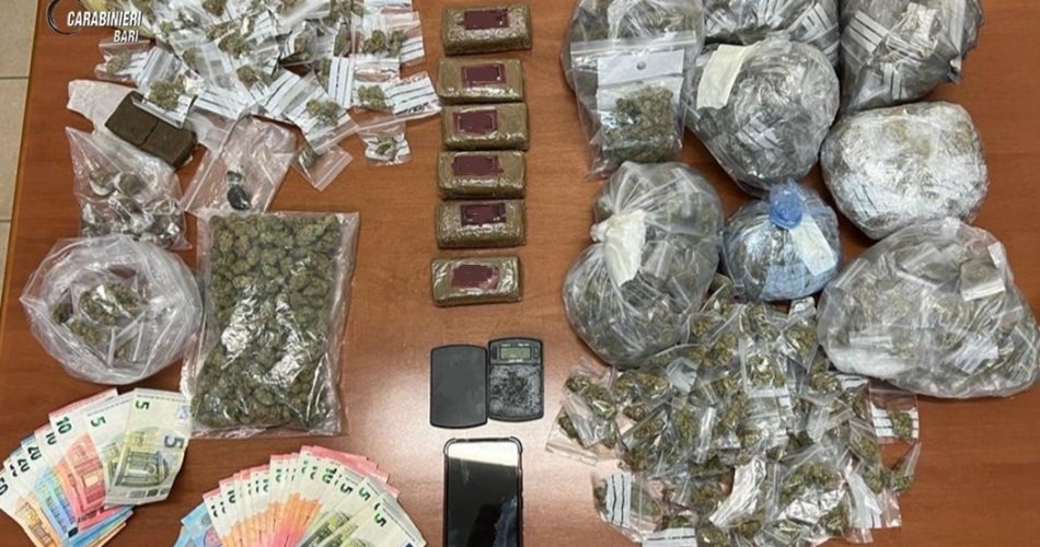 Casamassima stupefacenti