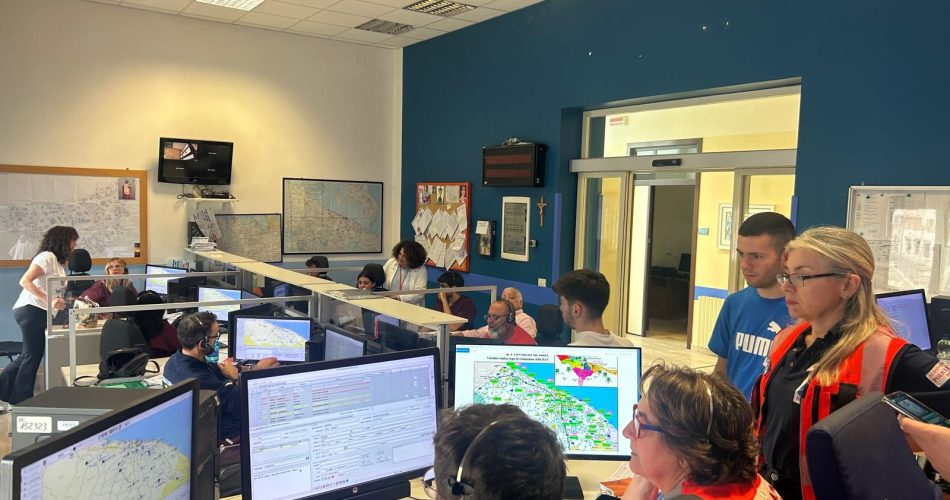 Centrale operativa Policlinico di Bari