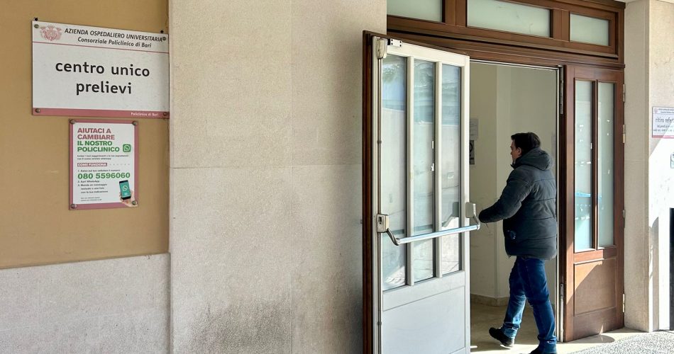 Centro prelievi Policlinico Bari