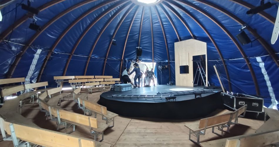 Chapiteau Theatre circulaire Ruvo 2
