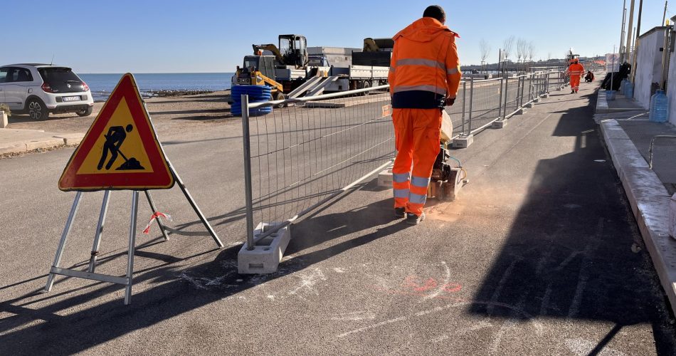 lavori Torre a Mare