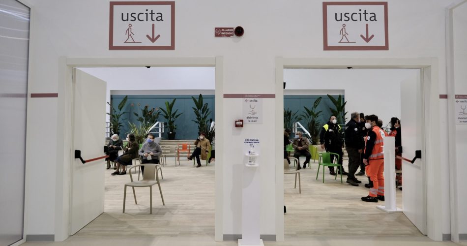 Hub centro vaccini fiera