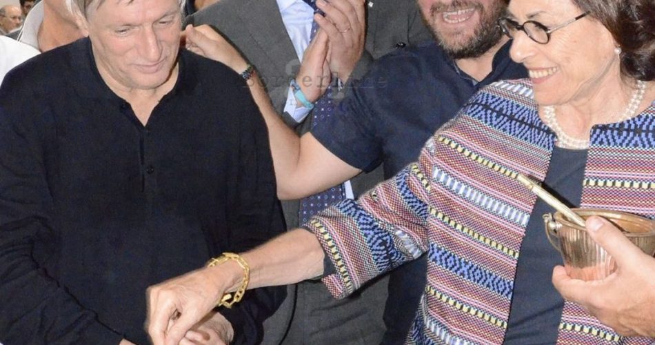 Da sinistra Don Luigi Ciotti, Francesco Pomarico, Don Angelo Cassano, Ma...