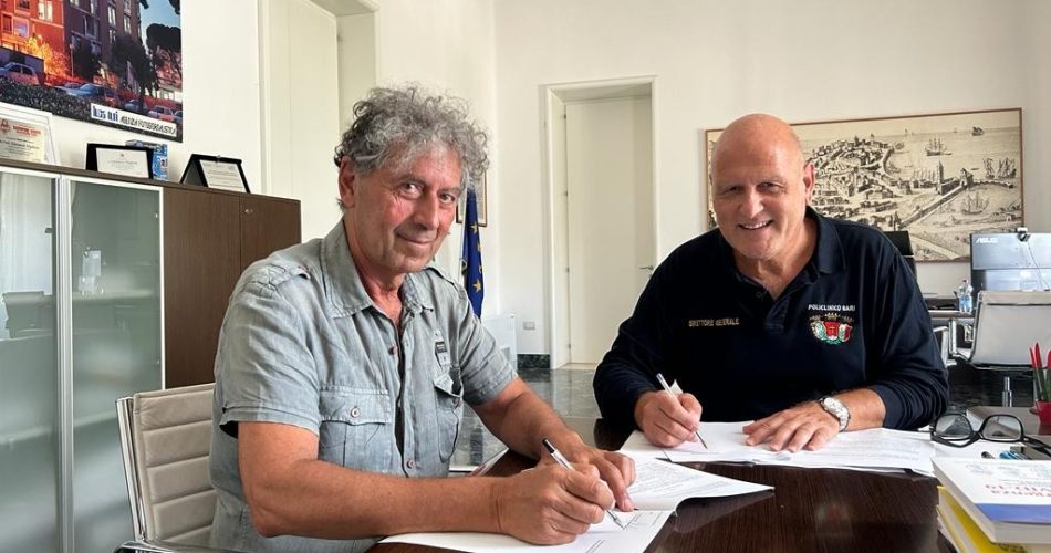 Da sx Giulio Maggio e il dg Giovanni Migliore