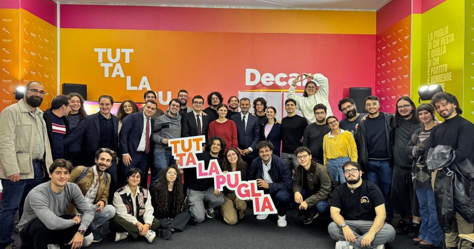Decaro assemblea politiche giovanili 2