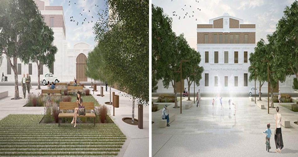 Due rendering del progetto