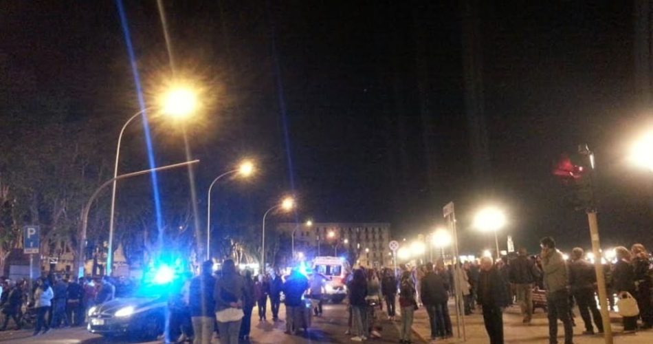 Un momento dei disordini dello scorso anno