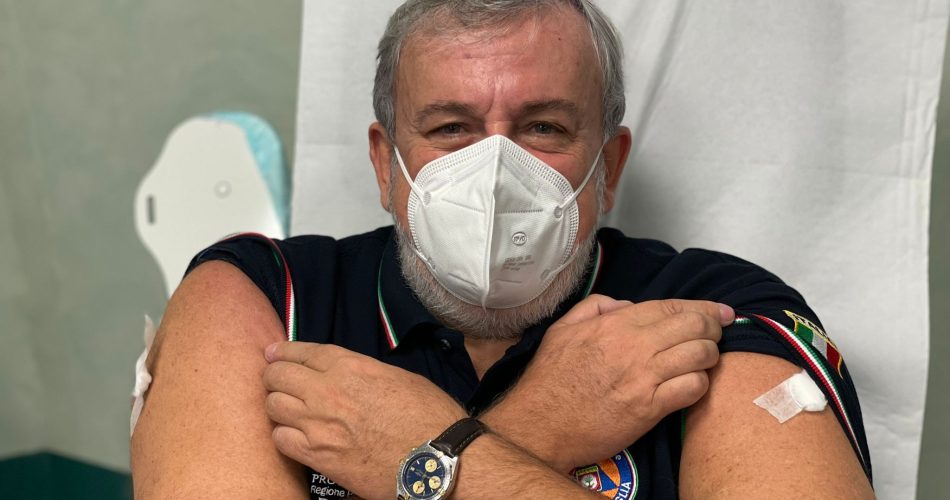 Emiliano doppia dose covid e inflenza