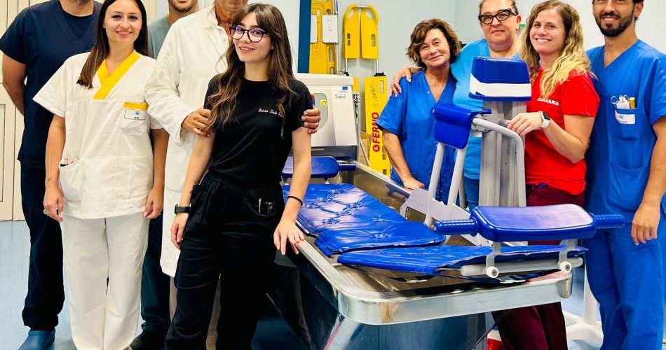 Equipe centro ustioni Policlinico di Bari