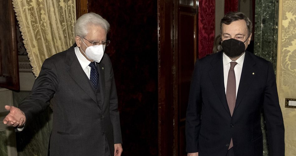 foto quirinale twitter draghi mattarella