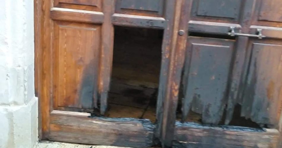 incendio sindaco trani