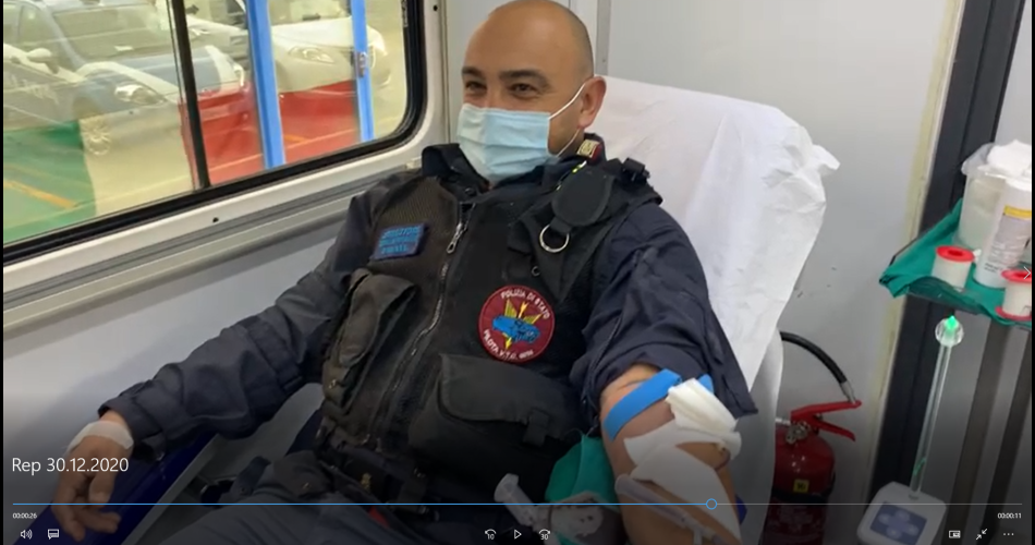 Foto Donazione polizia