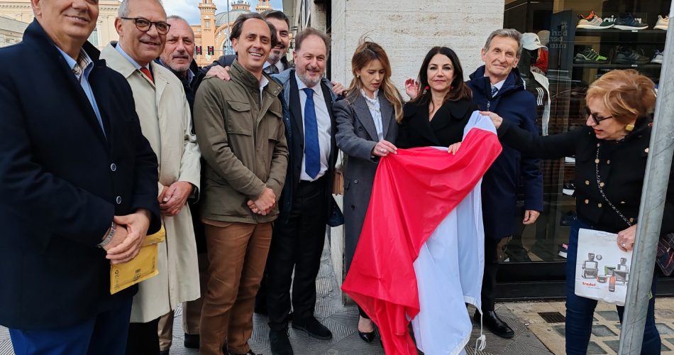 Foto inaugurazione targa Melo da Bari (3)