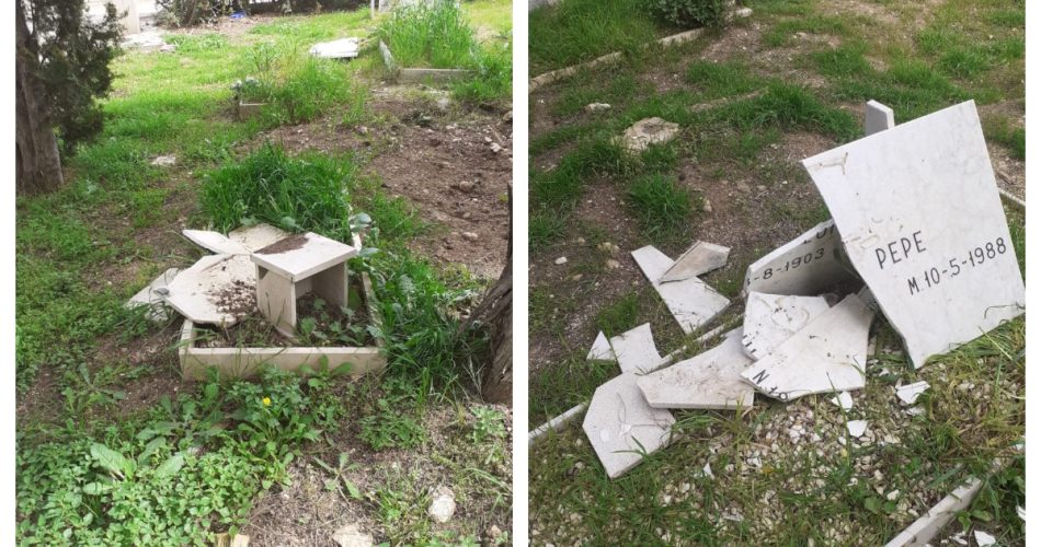 cimitero bari tombe distrutte cimitero bari tombe distrutte